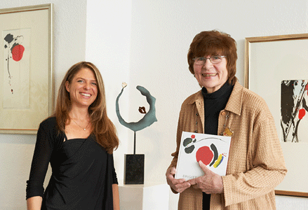 Brigítta Zeumer mit ihren Werken zu Gast in der GaLarie Laë 